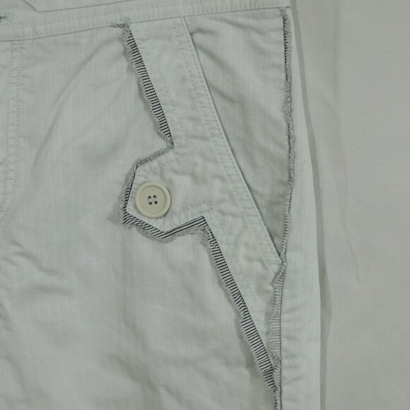 Marc Jacobs Women’s White Pants Size 8 – wide Leg Utility Pocket - Picture 2 of 12